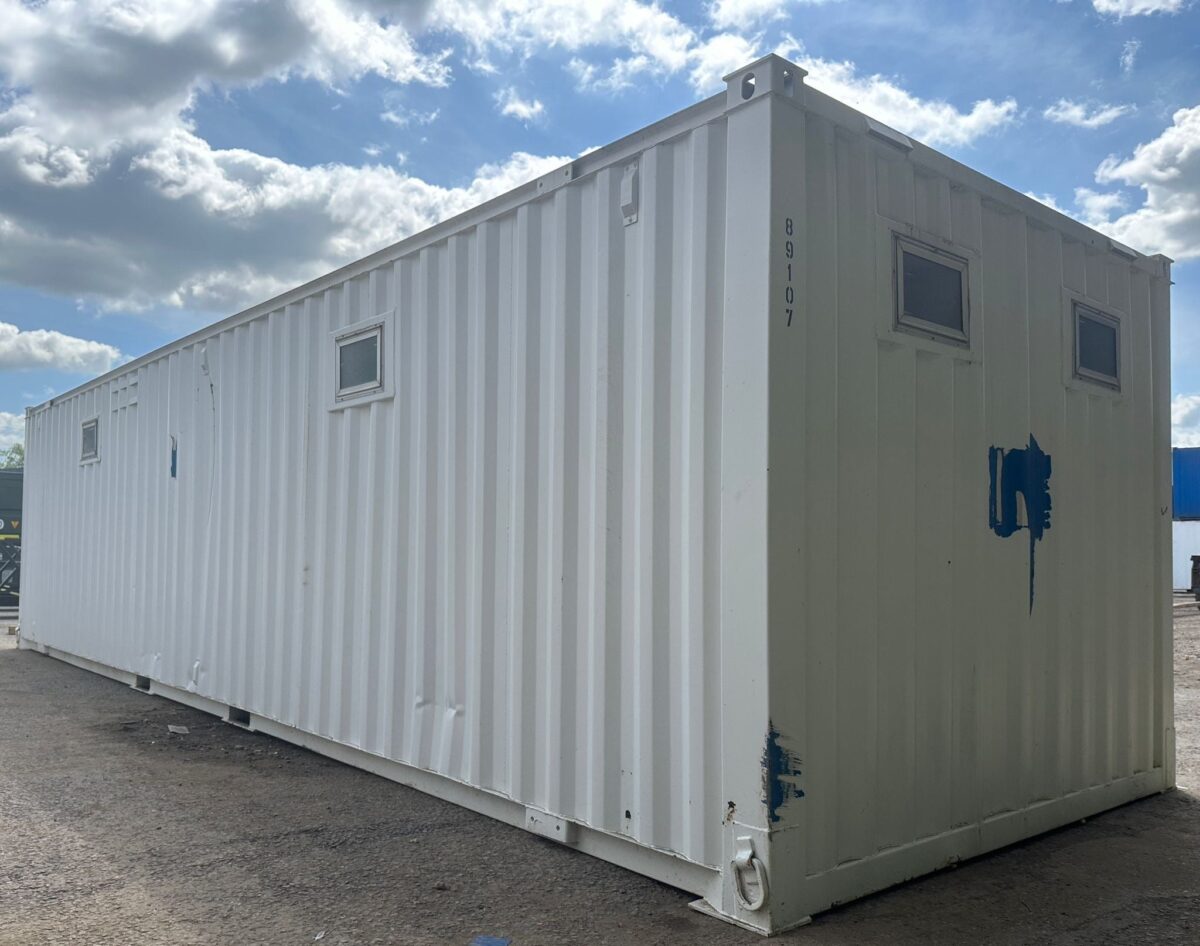 32x10ft — Drying Room / Changing Room — Building Site Accommodation — Portable Anti-Vandal