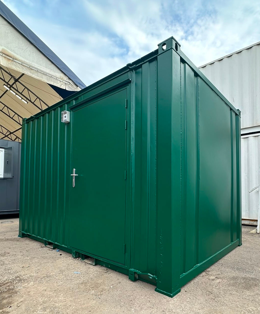 CUSTOM — Disabled Access Toilet Block — DDA Compliant — Baby Change — 12x8ft Portable — No 1594