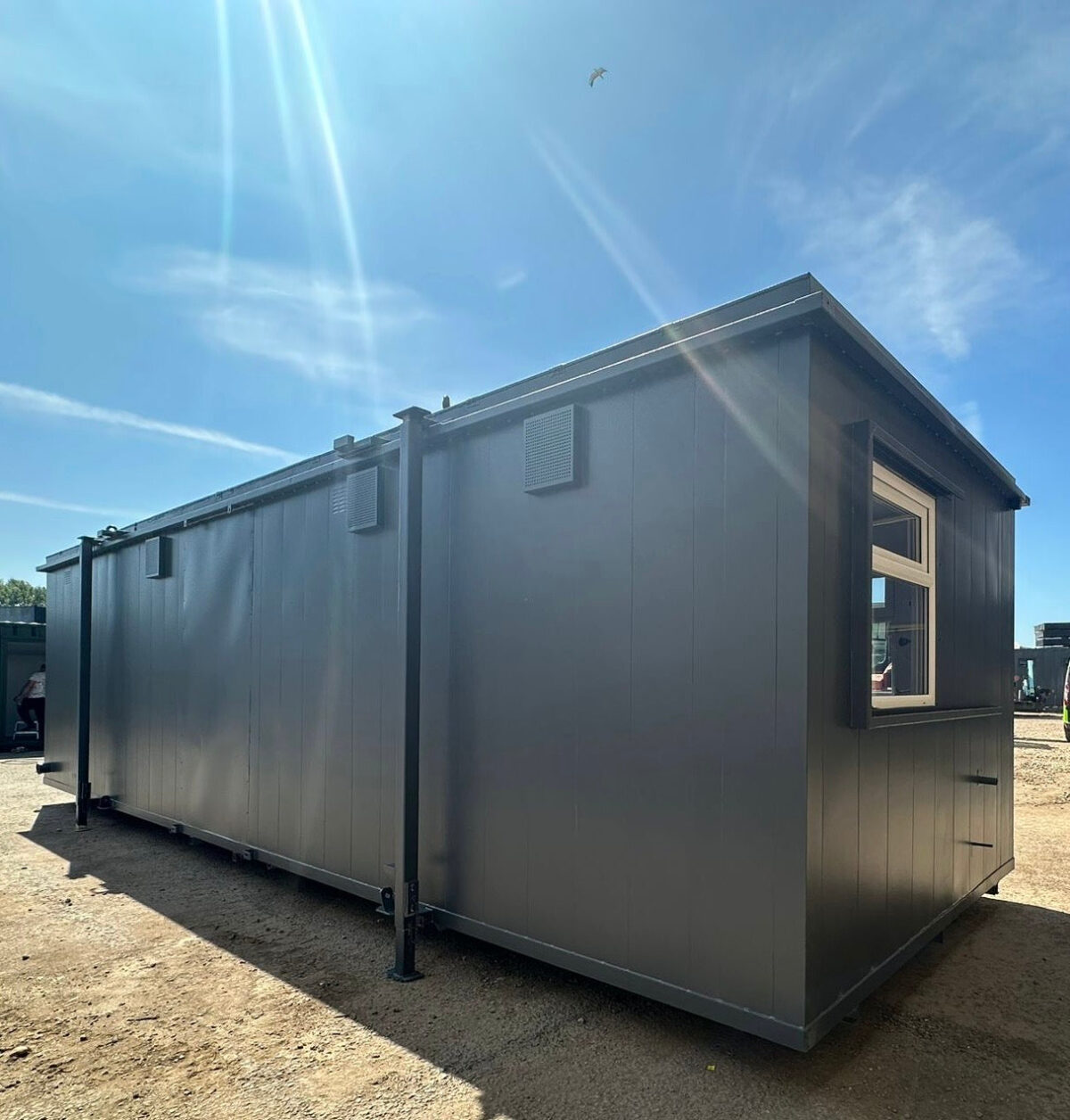 32 x 10Ft – Canteen / Office Cabin & 2+1 Toilet Block – 50/50 Split