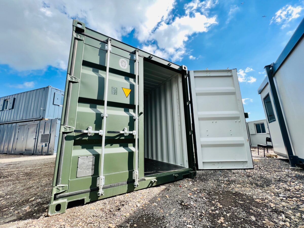 20 x 8 ft One-Trip Shipping Container — Secure Storage / Anti-Vandal