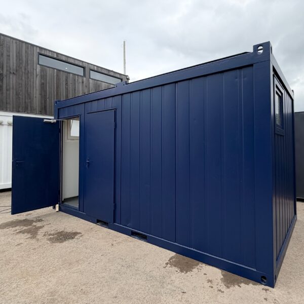 16 x 8 ft — 3 + 1 Toilet Block — Portable Building — Site Accommodation
