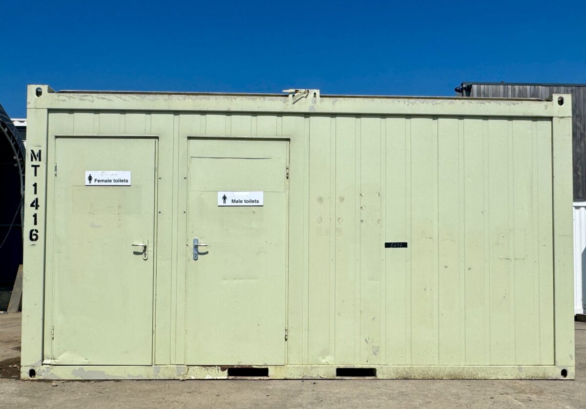 16 x 8 ft — 3 + 1 Toilet Block — Portable Building — Site…