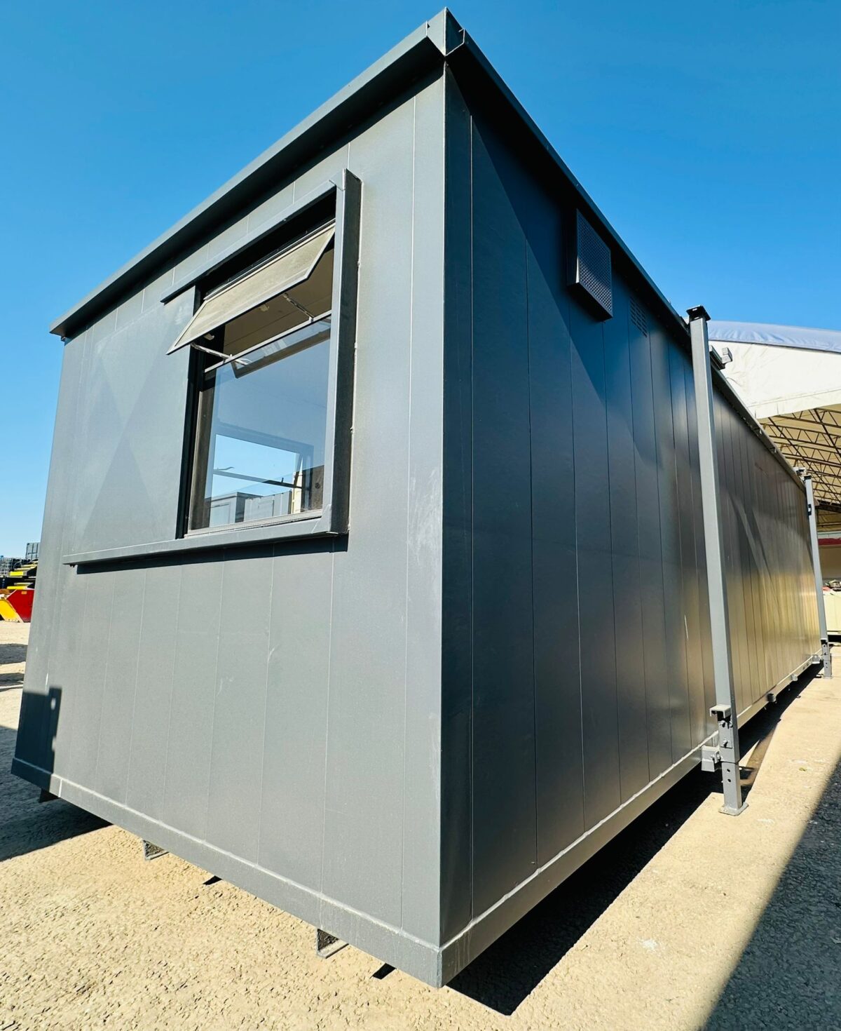 32x10ft Cabin – Open Plan – Office / Canteen – 10x3M – Anti-Vandal – Site Accommodation